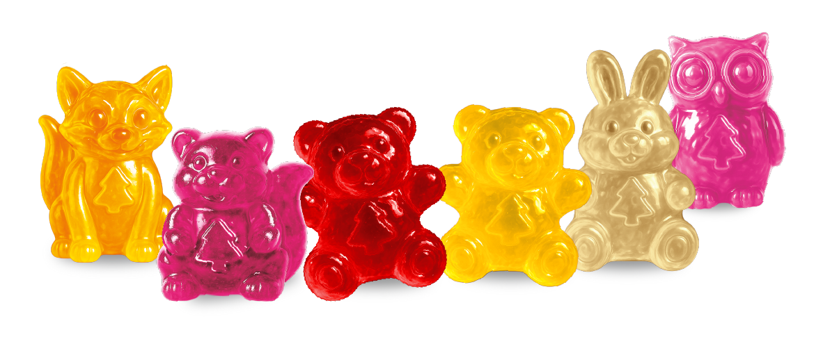 Forest Friend Bunny owl and squirrel image