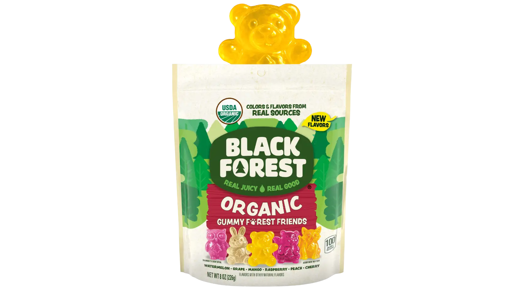 Organic Gummy Forest Friend 8oz
